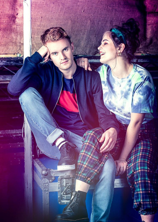 Photo Flash: New Photos Released Of Millie O'Connell And Luke Bayer Backstage At SOHO CINDERS Image