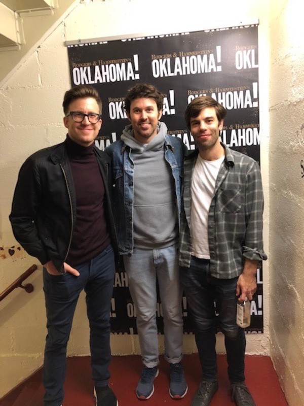 Photo Flash: Gavin Creel Visits OKLAHOMA! Image