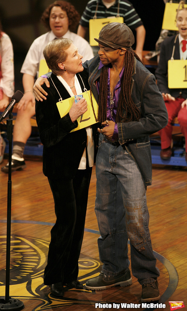 Photo Flashback: Julie Andrews Makes a Cameo at THE 25th ANNUAL PUTNAM COUNTY SPELLING BEE Image