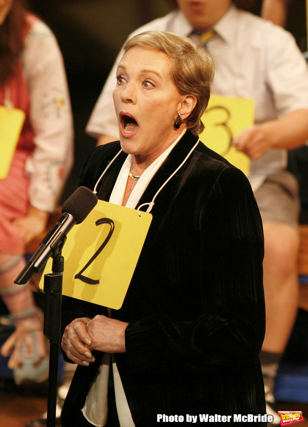 Photo Flashback: Julie Andrews Makes a Cameo at THE 25th ANNUAL PUTNAM COUNTY SPELLING BEE Image