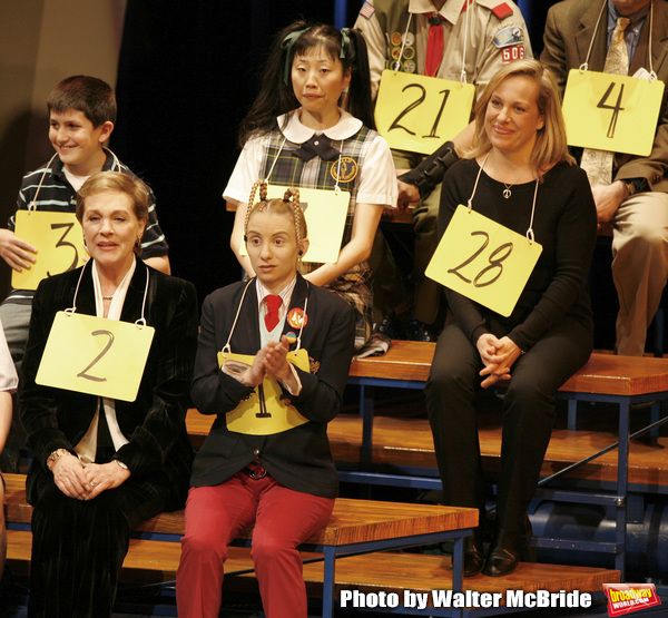 Photo Flashback: Julie Andrews Makes a Cameo at THE 25th ANNUAL PUTNAM COUNTY SPELLING BEE Image
