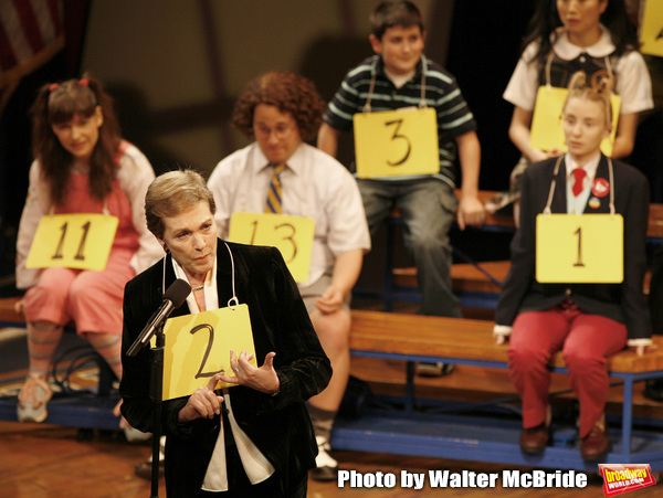 Photo Flashback: Julie Andrews Makes a Cameo at THE 25th ANNUAL PUTNAM COUNTY SPELLING BEE Image