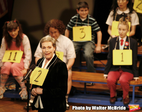 Photo Flashback: Julie Andrews Makes a Cameo at THE 25th ANNUAL PUTNAM COUNTY SPELLING BEE Image