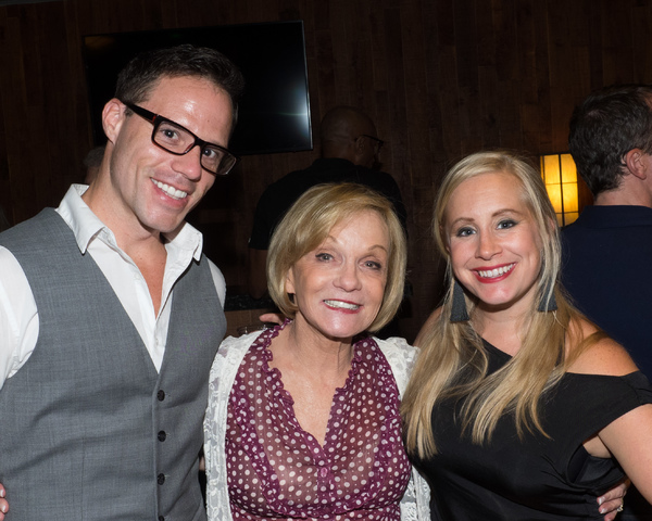 Clark Roberts, Executive Producer Cathy Rigby, and Melissa Roberts Photo