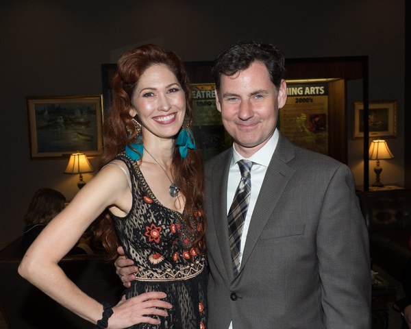 April Malina and Producing Artistic Director B.T. McNicholl Photo