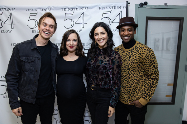 Zach Adkins, Kara Lindsay, Samantha Massell and Jelani Remy Photo