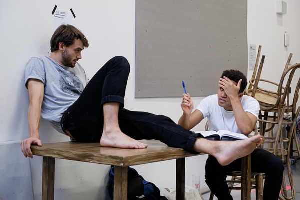 Photo Flash: Inside Rehearsal For TOUCHING THE VOID at the Duke of York's Theatre  Image