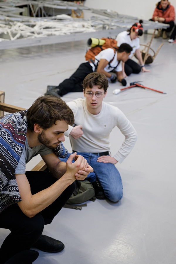 Photo Flash: Inside Rehearsal For TOUCHING THE VOID at the Duke of York's Theatre  Image