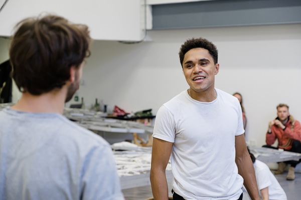 Photo Flash: Inside Rehearsal For TOUCHING THE VOID at the Duke of York's Theatre  Image