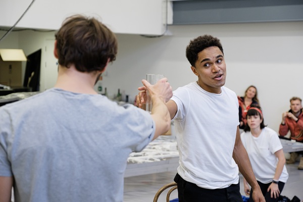 Photo Flash: Inside Rehearsal For TOUCHING THE VOID at the Duke of York's Theatre  Image