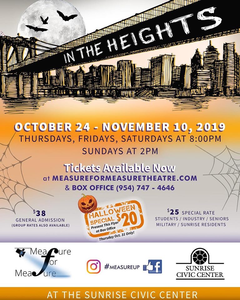 Measure for Measure Theatre's IN THE HEIGHTS Opens to Rave Reviews, Recommended for Carbonells Image