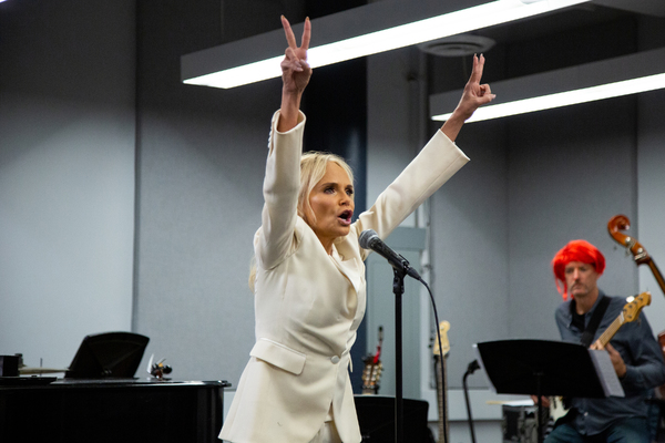 Photo Coverage: Kristin Chenoweth Rehearses for Broadway Return in FOR THE GIRLS Image