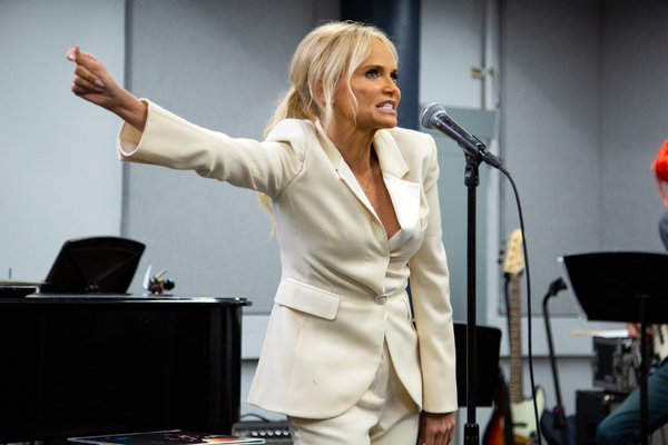 Photo Coverage: Kristin Chenoweth Rehearses for Broadway Return in FOR THE GIRLS Image