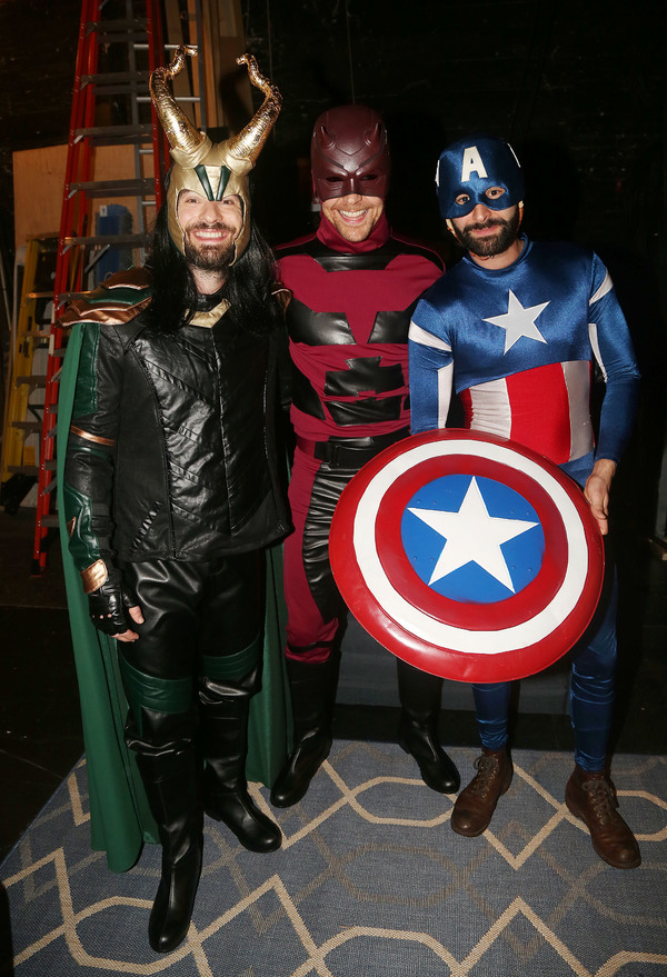 Photo Flash: BETRAYAL Cast Plays Marvel Swap for Halloween! Image