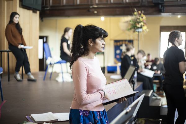 Photo Flash: Take a Look at Pictures From Rehearsals of The Snow Queen Opening at the Rose Theatre Kingston 