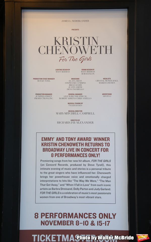 Up On The Marquee: Kristin Chenoweth Brings FOR THE GIRLS to Broadway Image