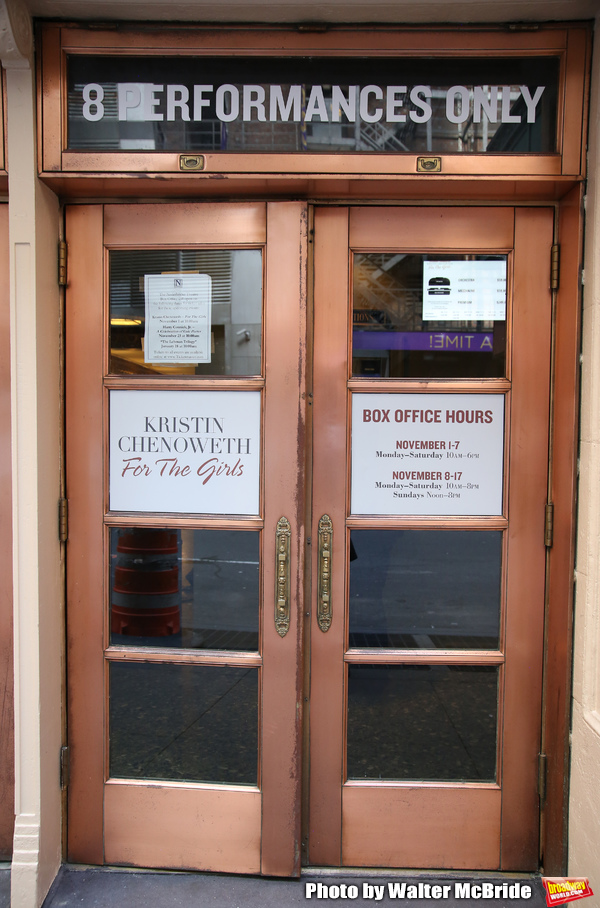 Up On The Marquee: Kristin Chenoweth Brings FOR THE GIRLS to Broadway Image