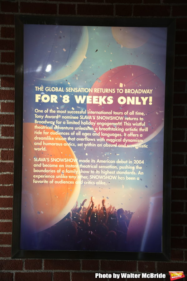 Up on the Marquee: SLAVA's SNOWSHOW Comes to Broadway Image