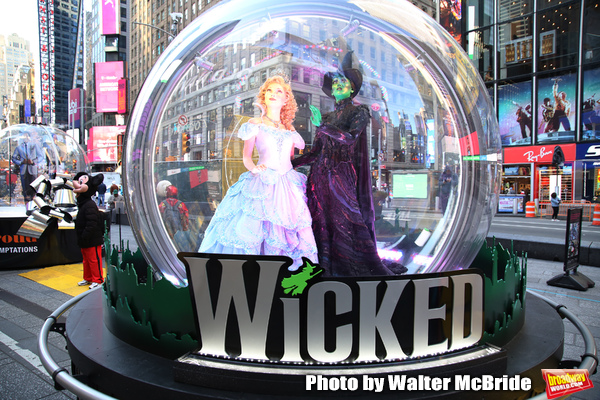 Photo Coverage: Times Square Gets Decked Out with Broadway Show Globes Image