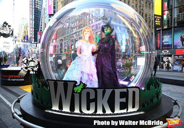 Photo Coverage: Times Square Gets Decked Out with Broadway Show Globes Image