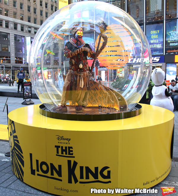 Photo Coverage: Times Square Gets Decked Out with Broadway Show Globes Image