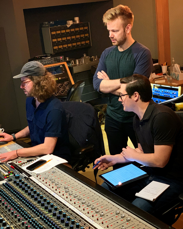 Photo Flash: First Look at Losing My Mind: A Sondheim Disco Fever Dream In Recording Studio 