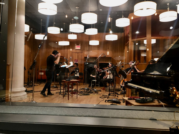 Photo Flash: First Look at Losing My Mind: A Sondheim Disco Fever Dream In Recording Studio 