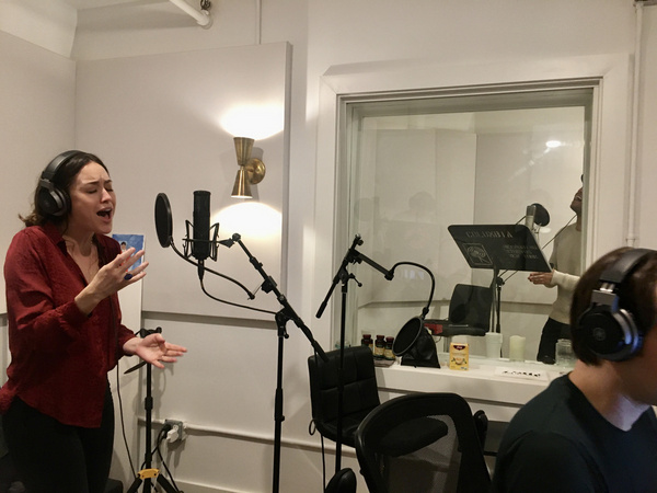 Photo Flash: First Look at Losing My Mind: A Sondheim Disco Fever Dream In Recording Studio Image