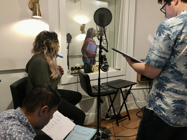 Photo Flash: First Look at Losing My Mind: A Sondheim Disco Fever Dream In Recording Studio Image