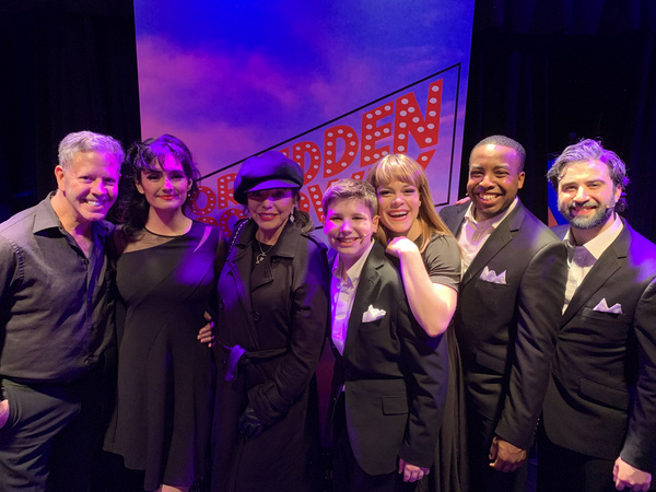 Photo Flash: Joan Collins Visits Forbidden Broadway: The Next Generation Image