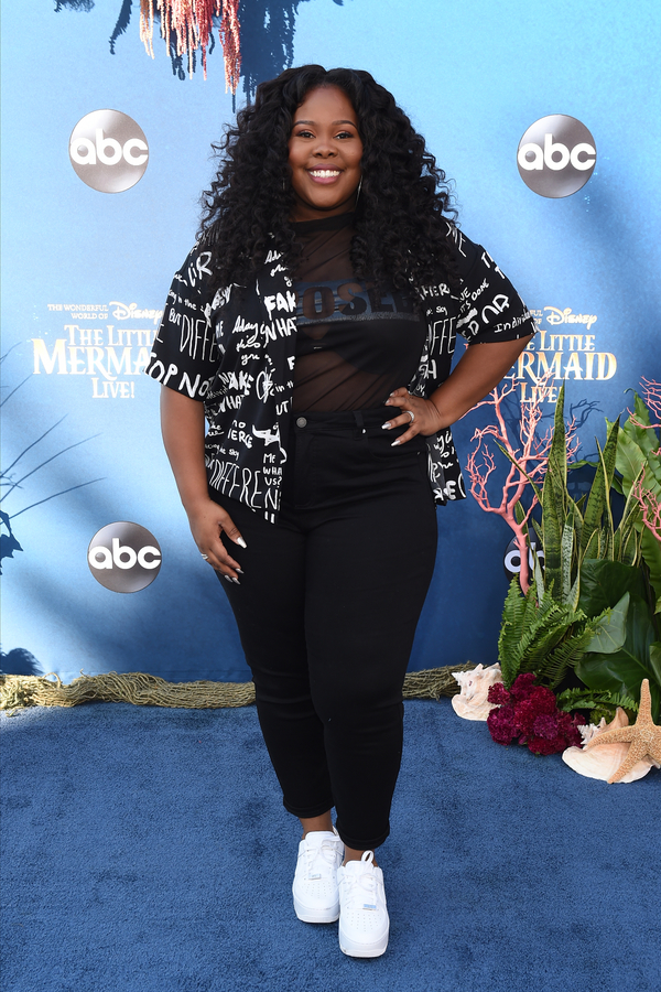 Photo Flash: The Stars of THE LITTLE MERMAID LIVE Walk the Turquoise Carpet! Image