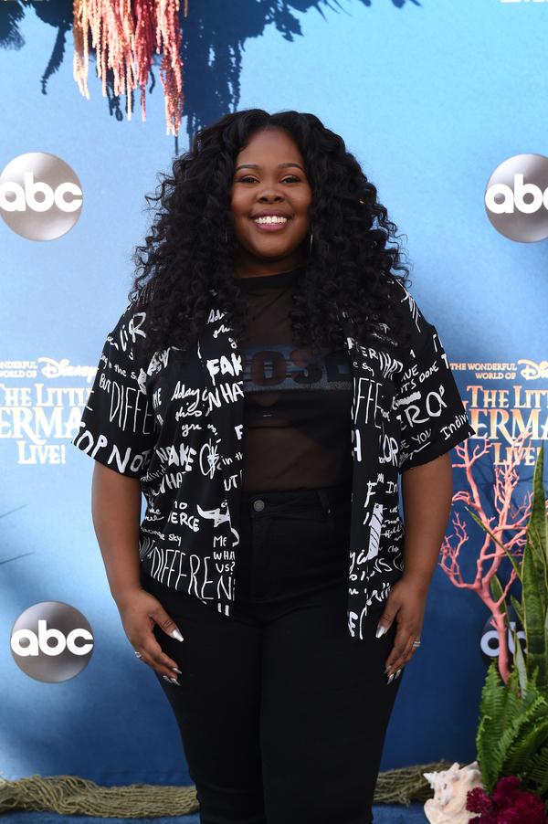 Photo Flash: The Stars of THE LITTLE MERMAID LIVE Walk the Turquoise Carpet! Image