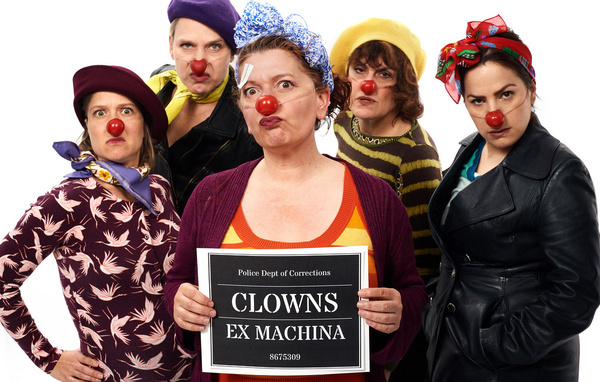 Photo Flash: Photos Of Clowns Ex Machina In THE BAD'UNS: CLOWN ACTS OF CONTAGION 