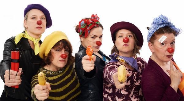 Photo Flash: Photos Of Clowns Ex Machina In THE BAD'UNS: CLOWN ACTS OF CONTAGION Image
