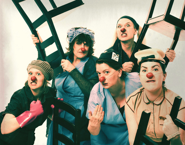 Photo Flash: Photos Of Clowns Ex Machina In THE BAD'UNS: CLOWN ACTS OF CONTAGION Image