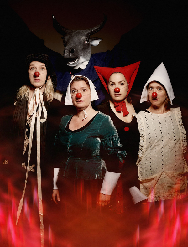 Photo Flash: Photos Of Clowns Ex Machina In THE BAD'UNS: CLOWN ACTS OF CONTAGION Image