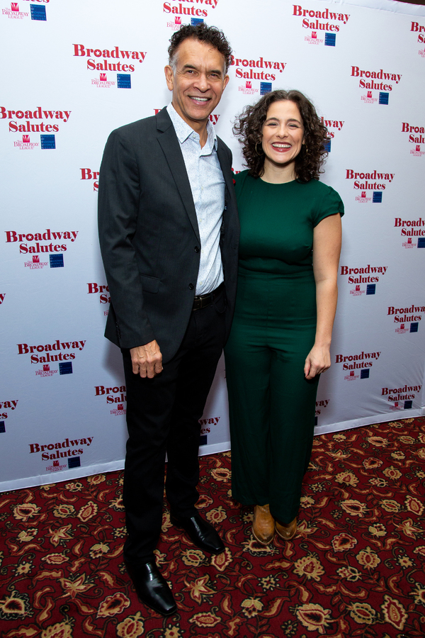 Brian Stokes Mitchell, Sarah Bockel Photo