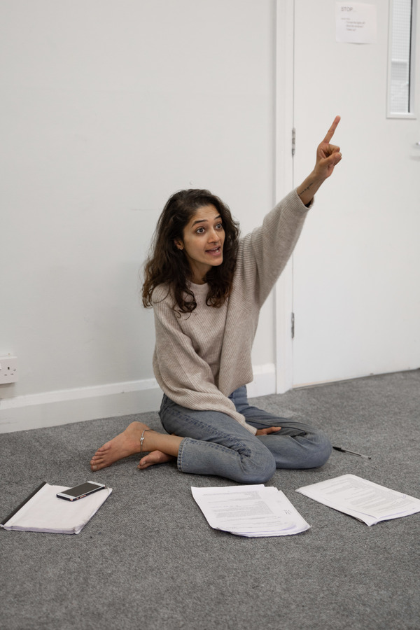 Photo Flash: Inside Rehearsal For BEFORE I WAS A BEAR at The Bunker Image