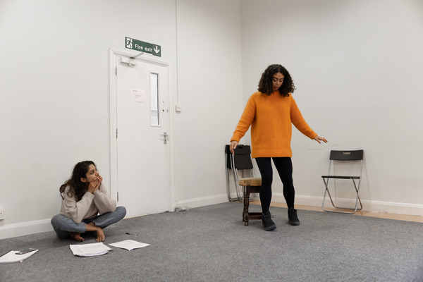 Photo Flash: Inside Rehearsal For BEFORE I WAS A BEAR at The Bunker Image