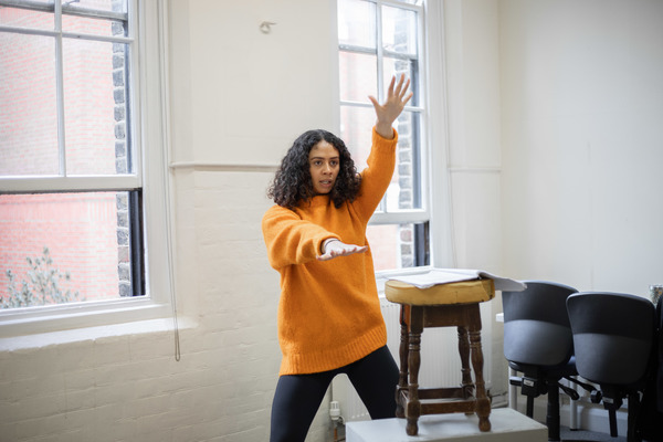 Photo Flash: Inside Rehearsal For BEFORE I WAS A BEAR at The Bunker Image