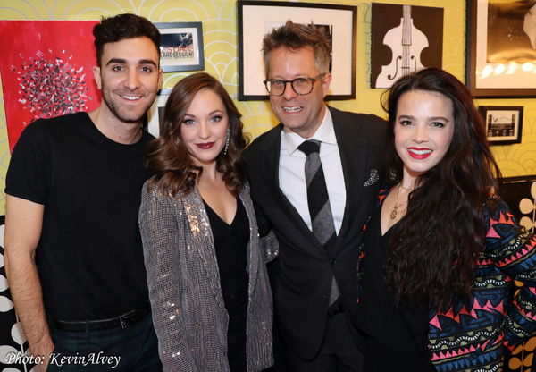 Adam J. Levy, Laura Osnes, Fred Lassen, Nicole Chapman Photo