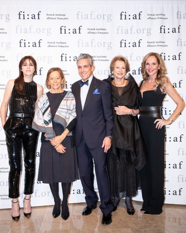 Photo Flash: Celebrating Charlotte Gainsbourg And Dominique Senequier At Fiaf's Trophee Des Arts Gala 