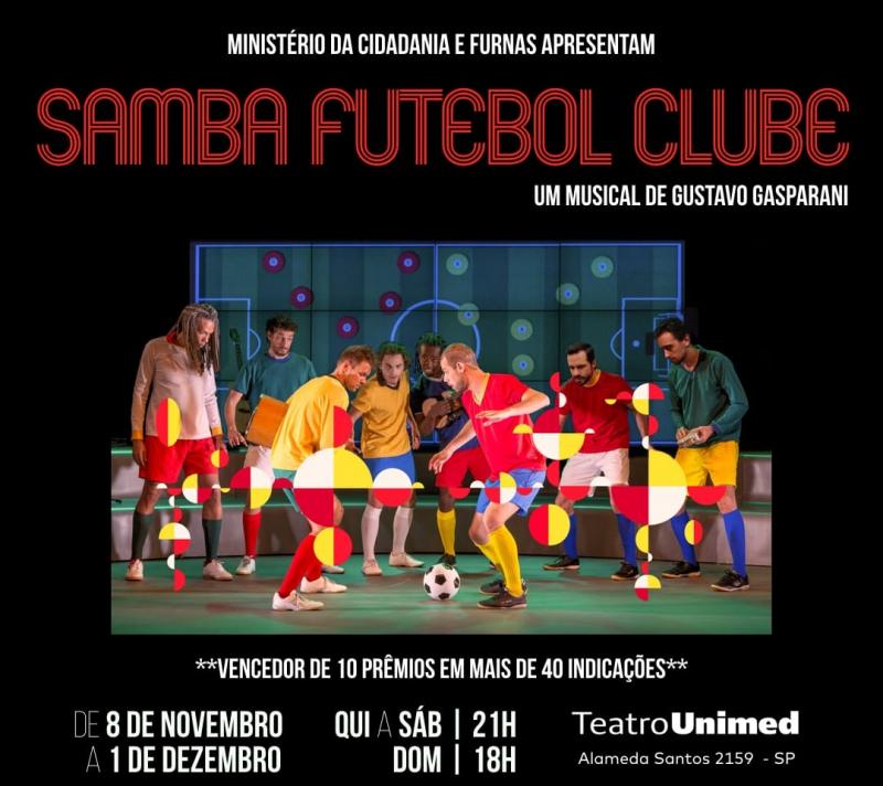 Review: Bringing Together Two Brazilian Passions: Music and Soccer, SAMBA FUTEBOL CLUBE Opens in Sao Paulo 