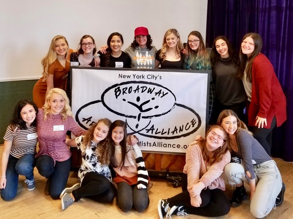 Photo Flash: Jackie Burns Inspires Students at One Day Master Class with Broadway Artists Alliance Image