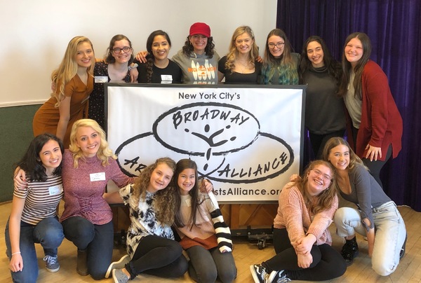Photo Flash: Jackie Burns Inspires Students at One Day Master Class with Broadway Artists Alliance Image
