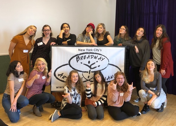 Photo Flash: Jackie Burns Inspires Students at One Day Master Class with Broadway Artists Alliance Image