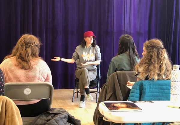 Photo Flash: Jackie Burns Inspires Students at One Day Master Class with Broadway Artists Alliance Image