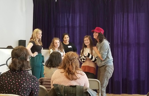 Photo Flash: Jackie Burns Inspires Students at One Day Master Class with Broadway Artists Alliance Image