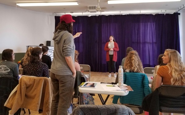 Photo Flash: Jackie Burns Inspires Students at One Day Master Class with Broadway Artists Alliance Image