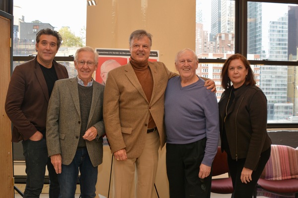 Craig Bierko, George Eastman,  Len Cariou and Karen Carpenter Photo